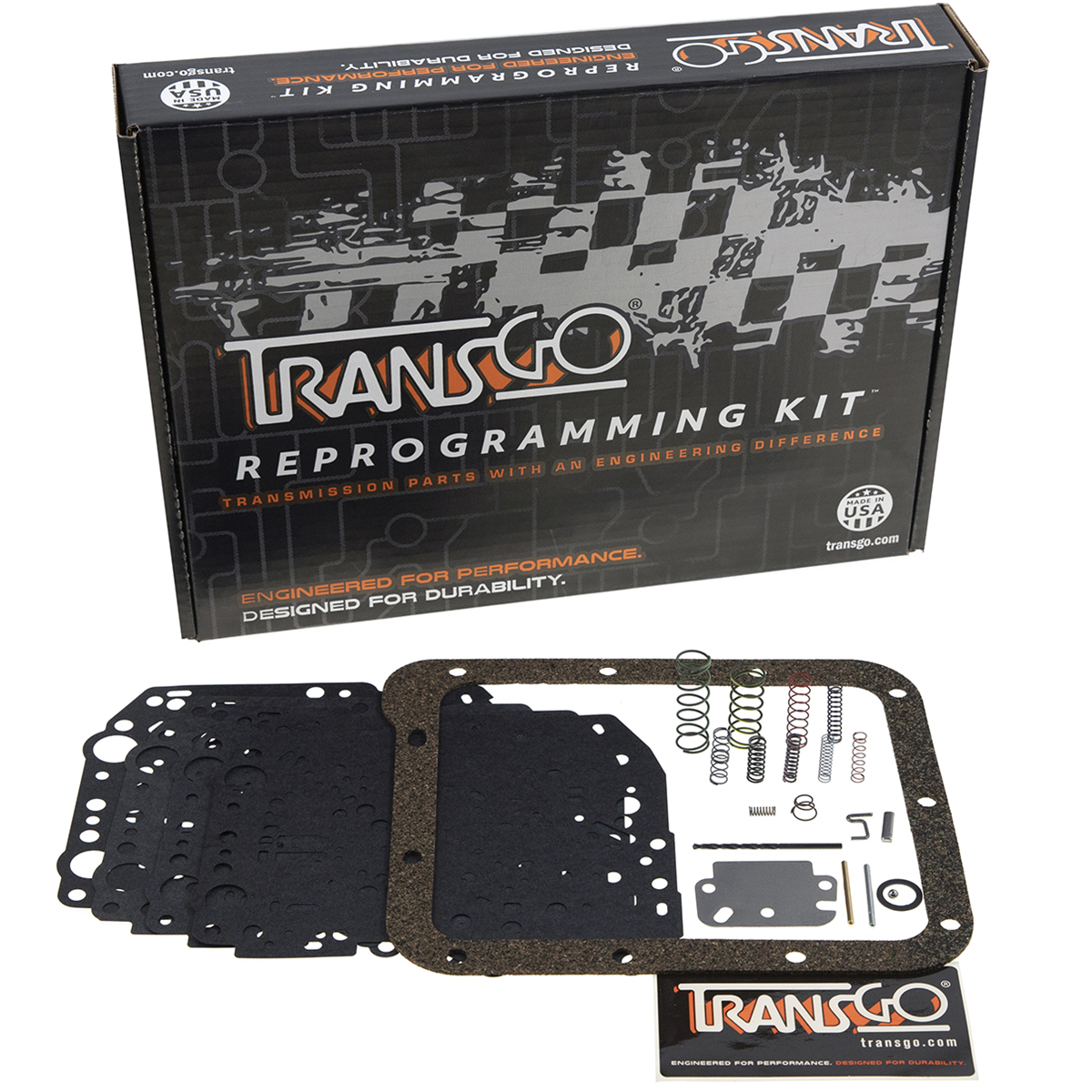 TransGo C4 197081 Performance Valve Body Kit Manual Control