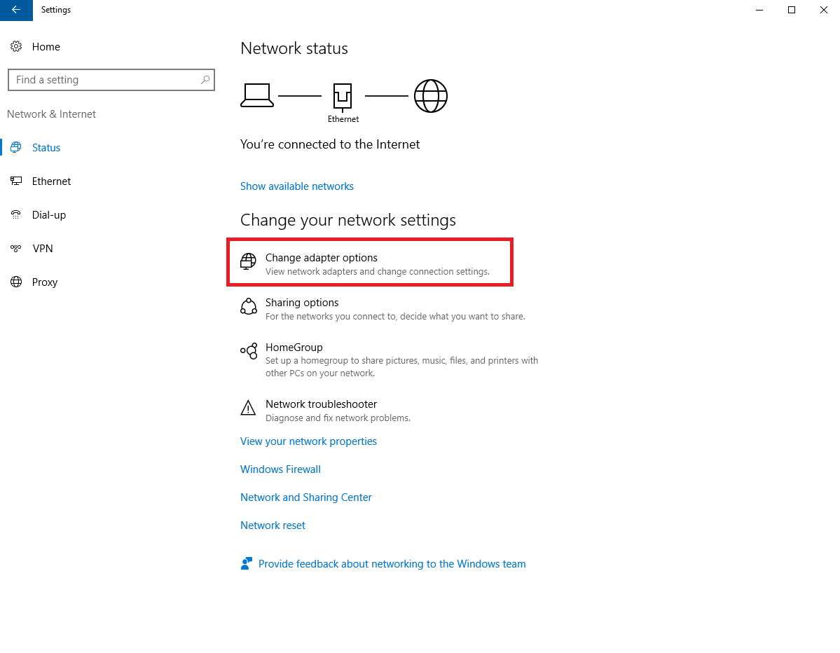 Configuring an intern IP address on your Windows V… TransIP