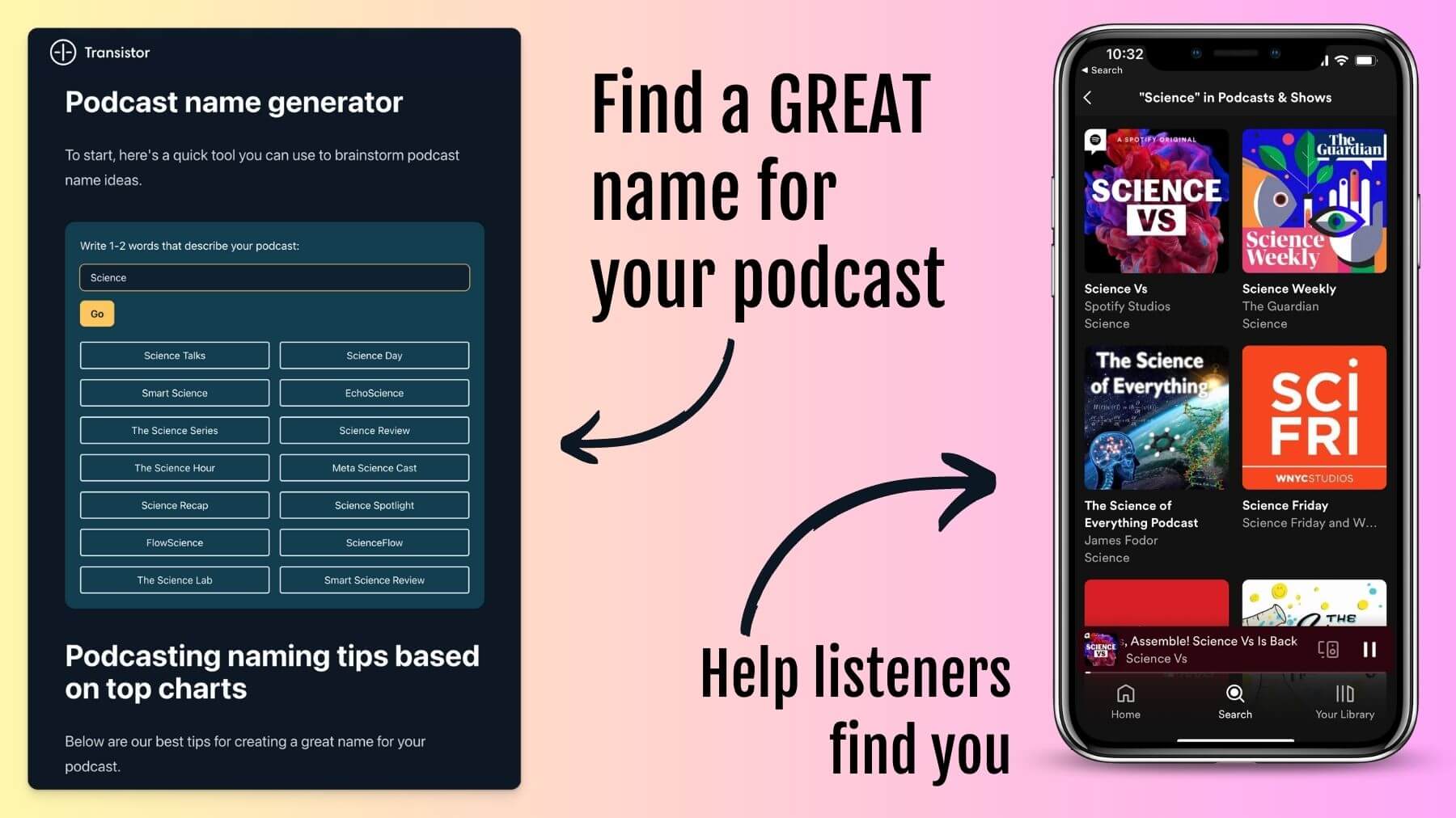 How to come up with good podcast name ideas