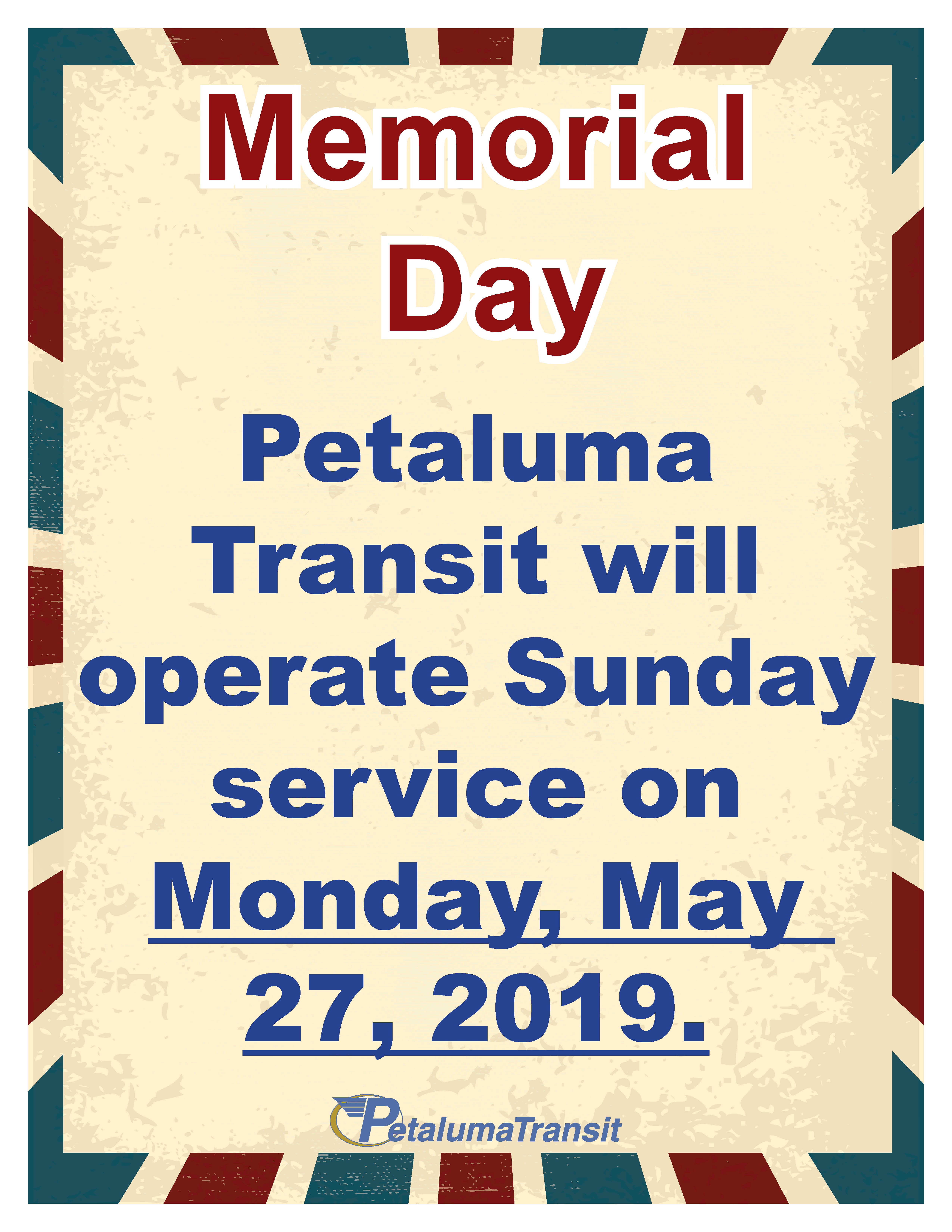 Petaluma Transit 2019_memorial_day_eng & spa Petaluma Transit