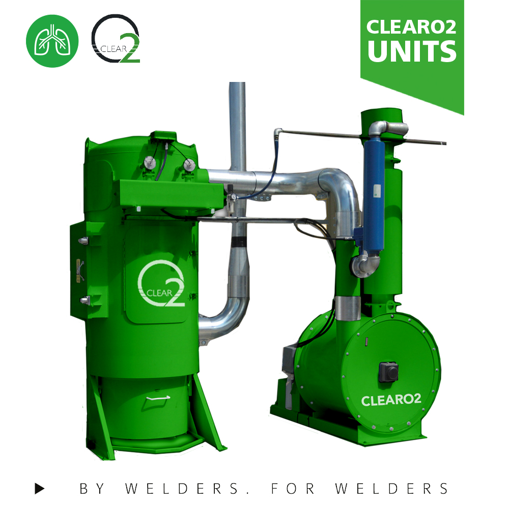 ClearO2 Fume Extraction W200 Two Welder Unit Translas