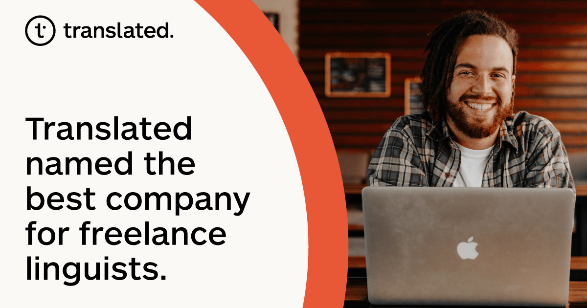 Translated Named the Best Company for Freelance Linguists