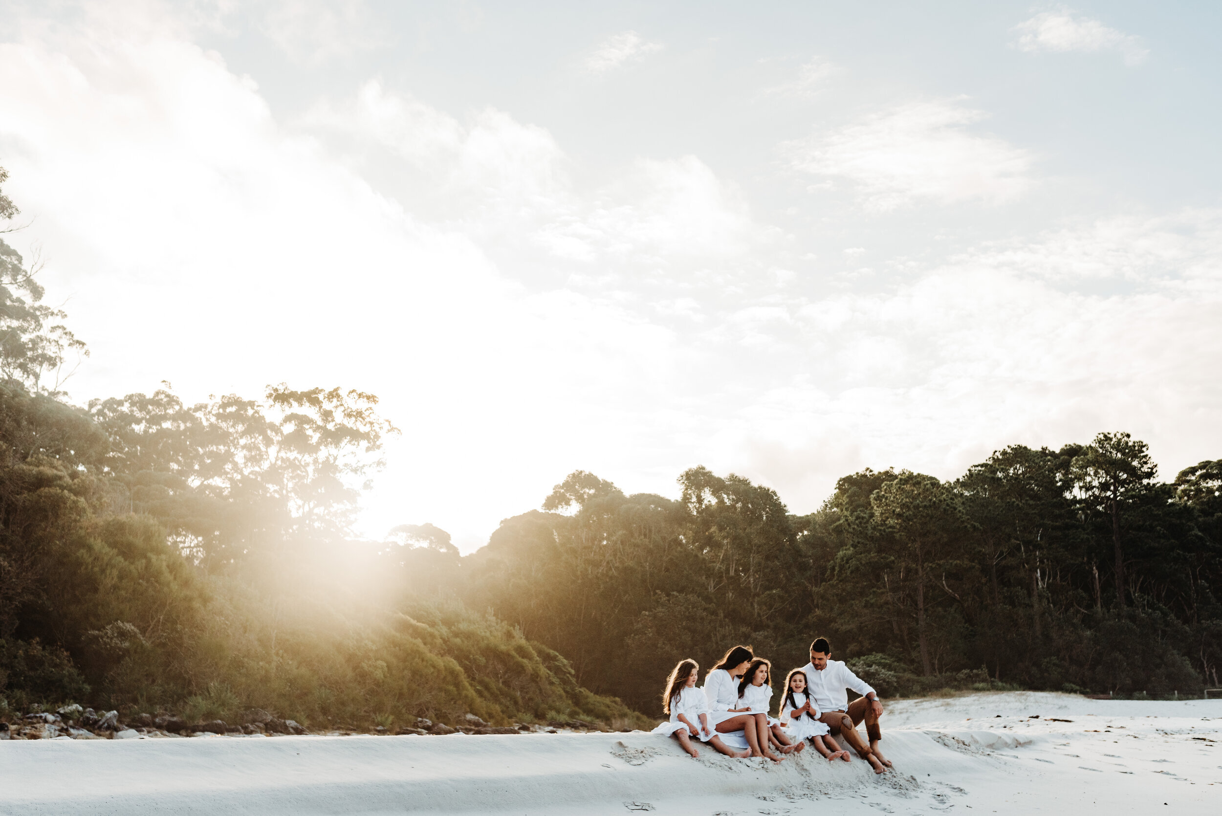 Mirosevic Family Greenfield Beach, Jervis Bay Translucent Photography