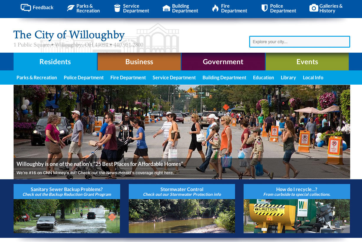 City of Willoughby, Ohio Transmit Studio