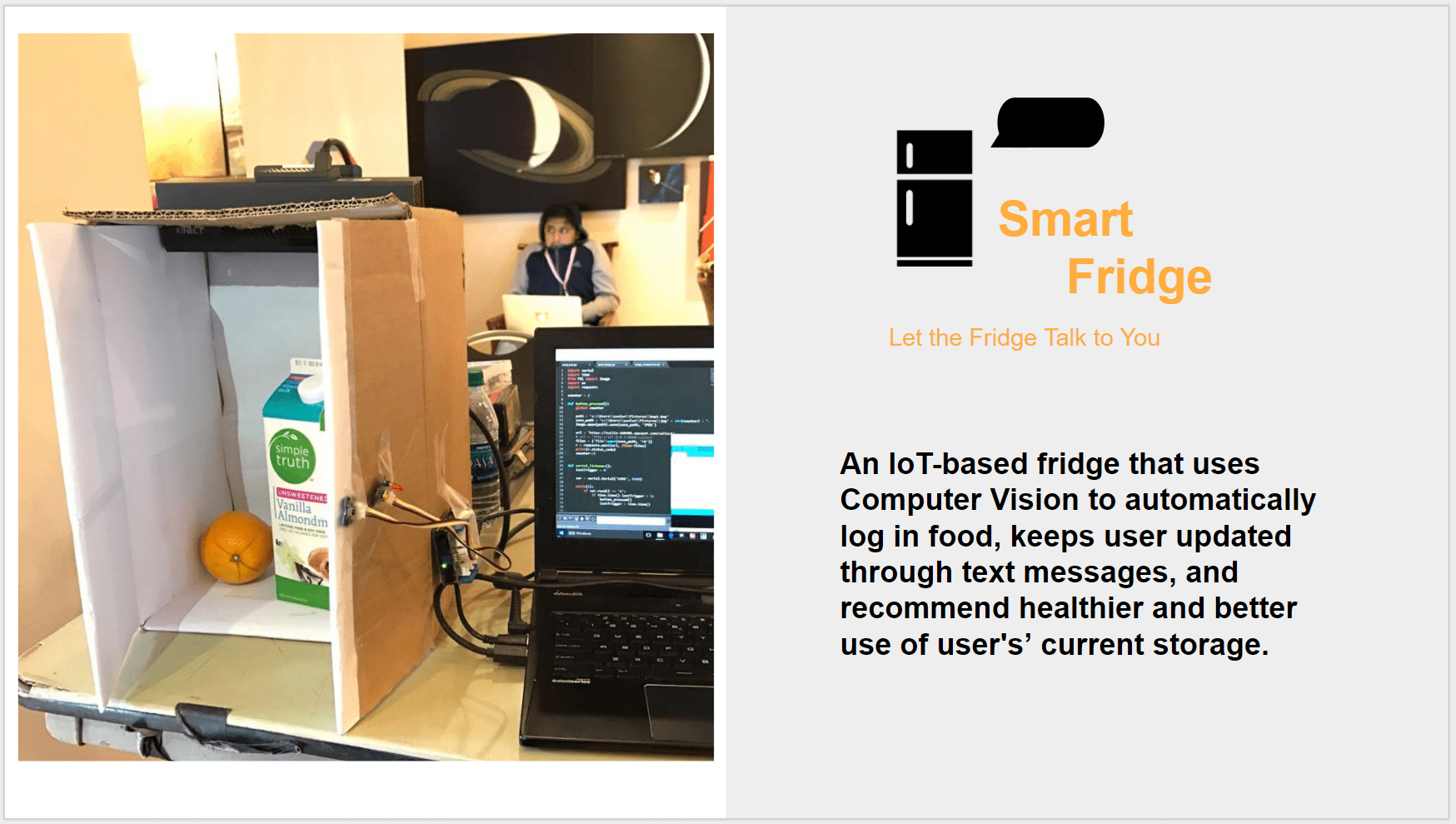 Smart Fridge The IEEE Maker Project
