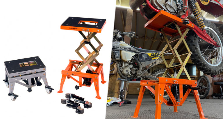 Fresh Product Ballard’s Hydraulic Scissor Lift Stand Transmoto