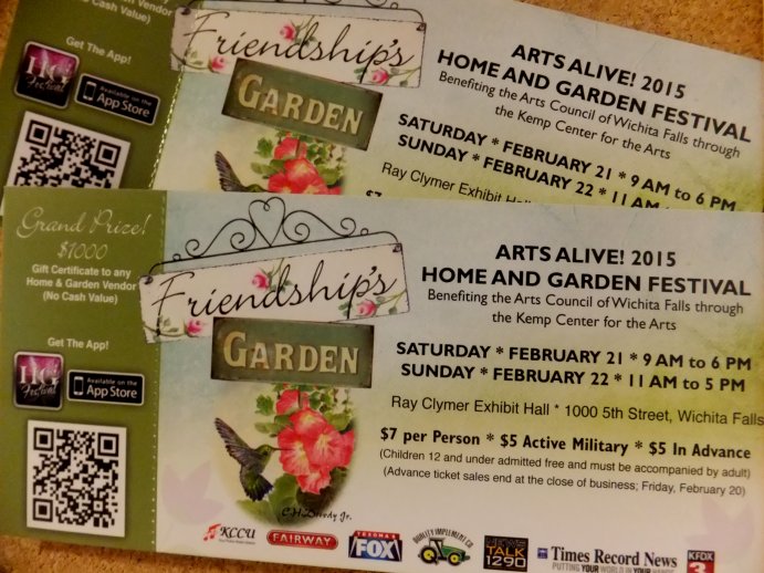 Wichita Falls Home And Garden Festival The Transmutational Garden