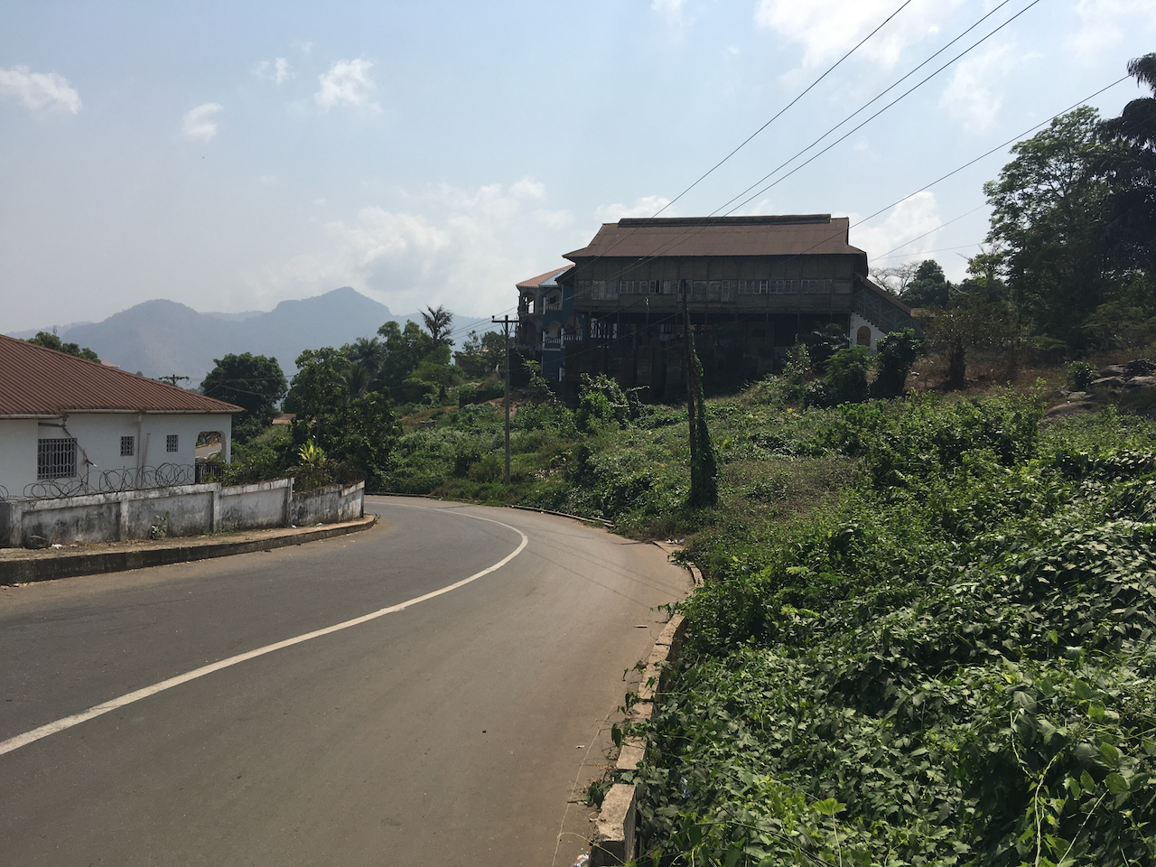 Hill Station Colonial Period Housing in Freetown, Sierra Leone