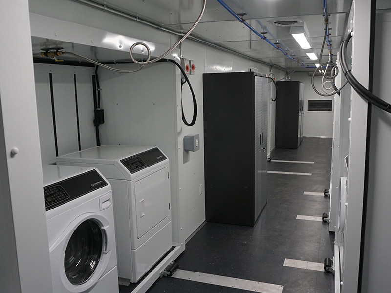 Transport Custom Designs Mobile Laundry Trailers