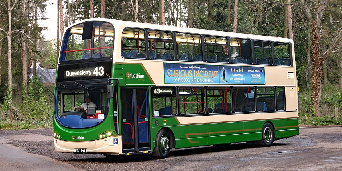 AYearOfBuses 243 Edinburgh Queensferry Transport Designed
