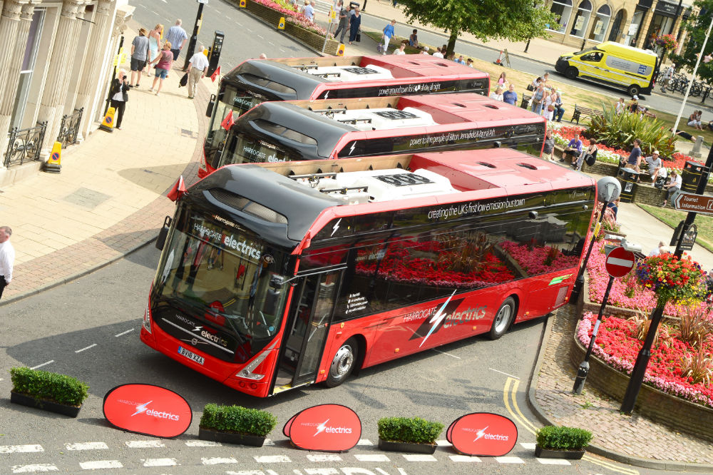 Power to the people! Harrogate's Electrics are live Transport Designed