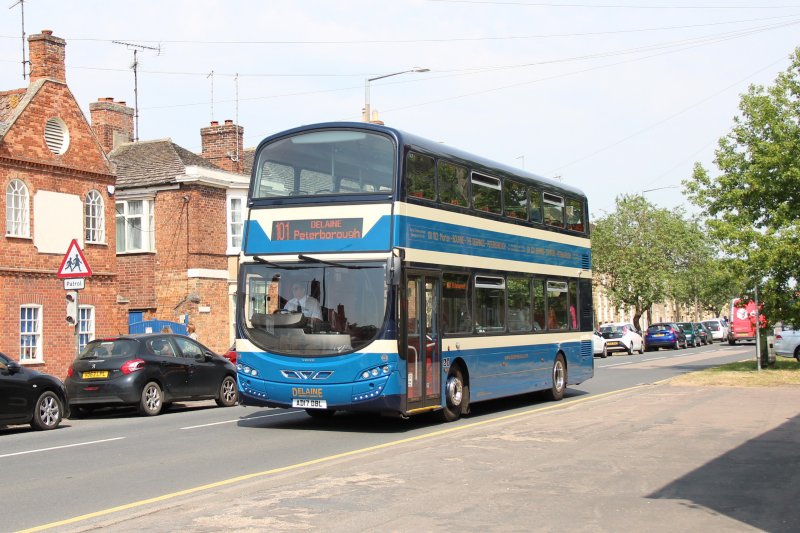 AYearOfBuses 101 Peterborough Morton Transport Designed