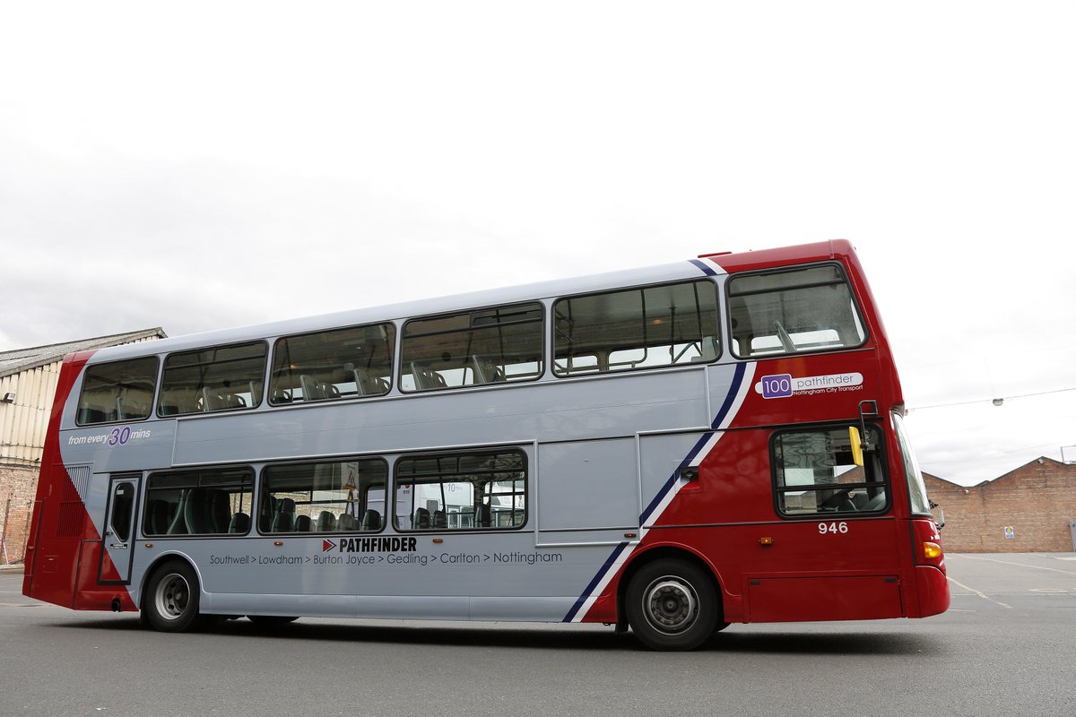 AYearOfBuses 100 Pathfinder Southwell Nottingham Transport Designed