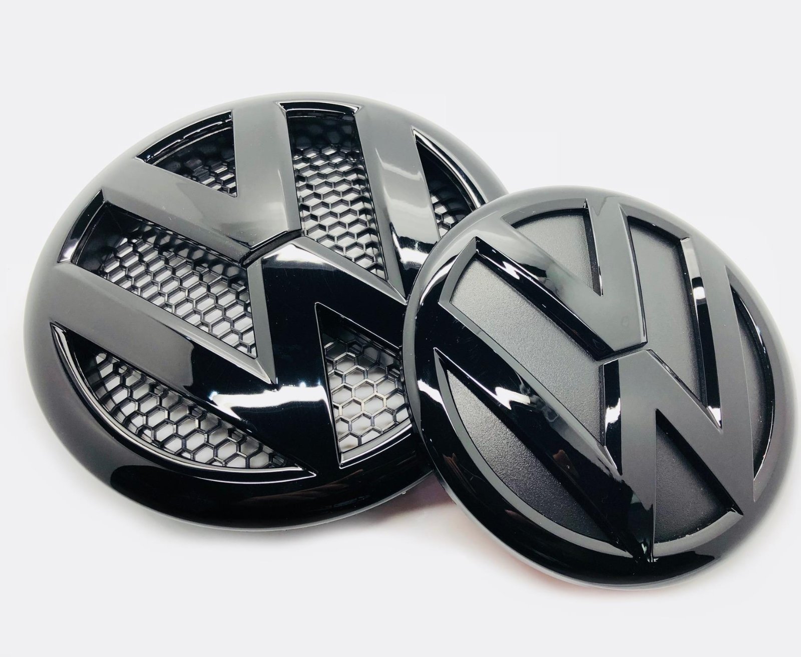 Gloss Black Transporter T51 Front And Rear Badge