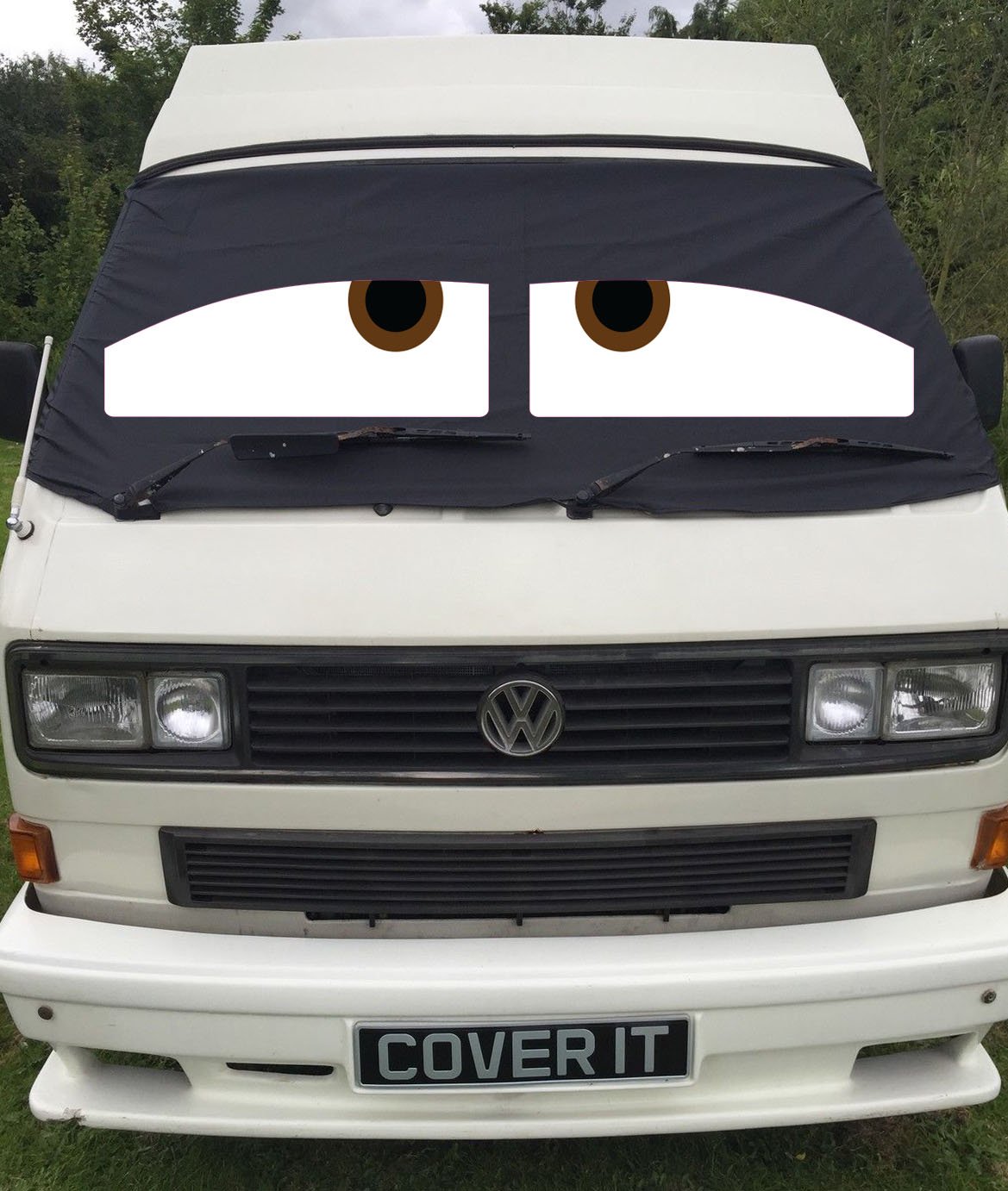 Fuel Lagoon Danny T25 Window Camper Van Front Screen Curtain Wrap Cover