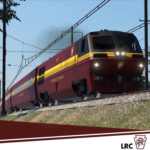 Pennsylvania LRC Train Transport Fever 2 Mod Download