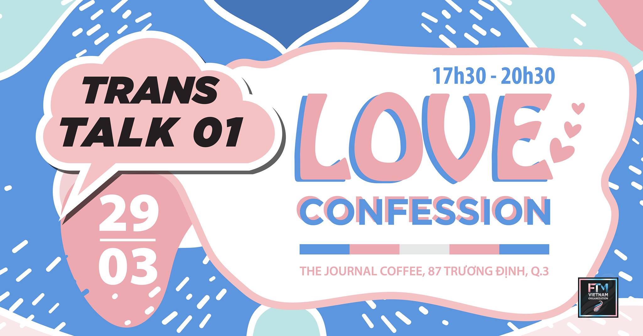 Promotional image for Trans Talk 01: Love Confession