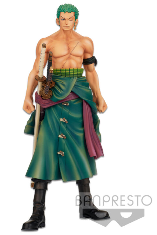 ZORO RORONOA ONE PIECE BANPRESTO CHRONICLE MASTER STARS 26cm