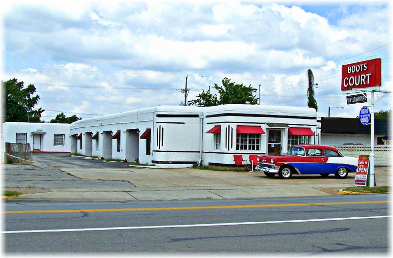 Boots Court Motel, Carthage, Missouri. Traquo
