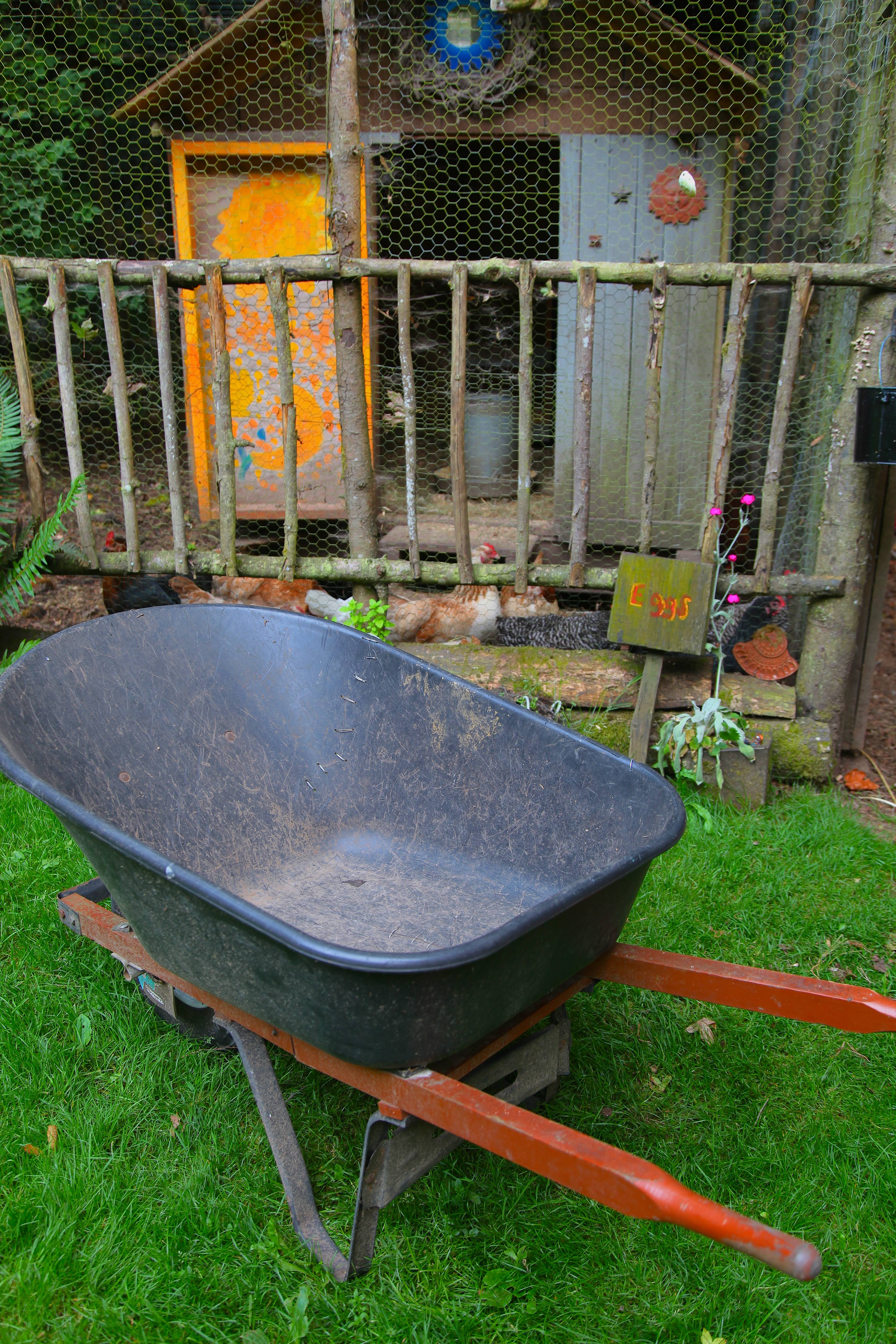 Fix It Plastic Wheelbarrow Trash Backwards Blog