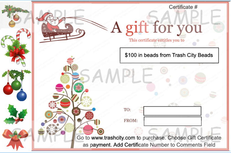 Gift Certificates