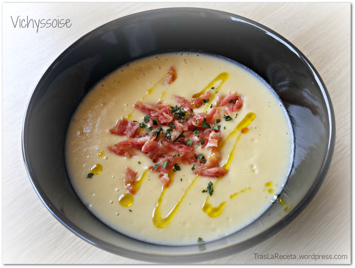 Vichyssoise ¿sopa fría o crema ligera caliente? tras la receta