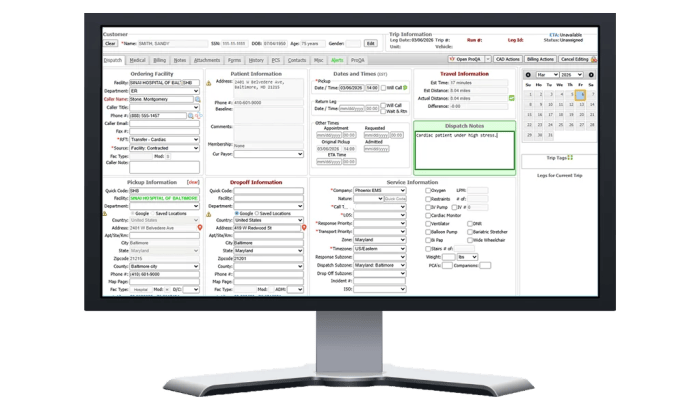 Traumasoft first call