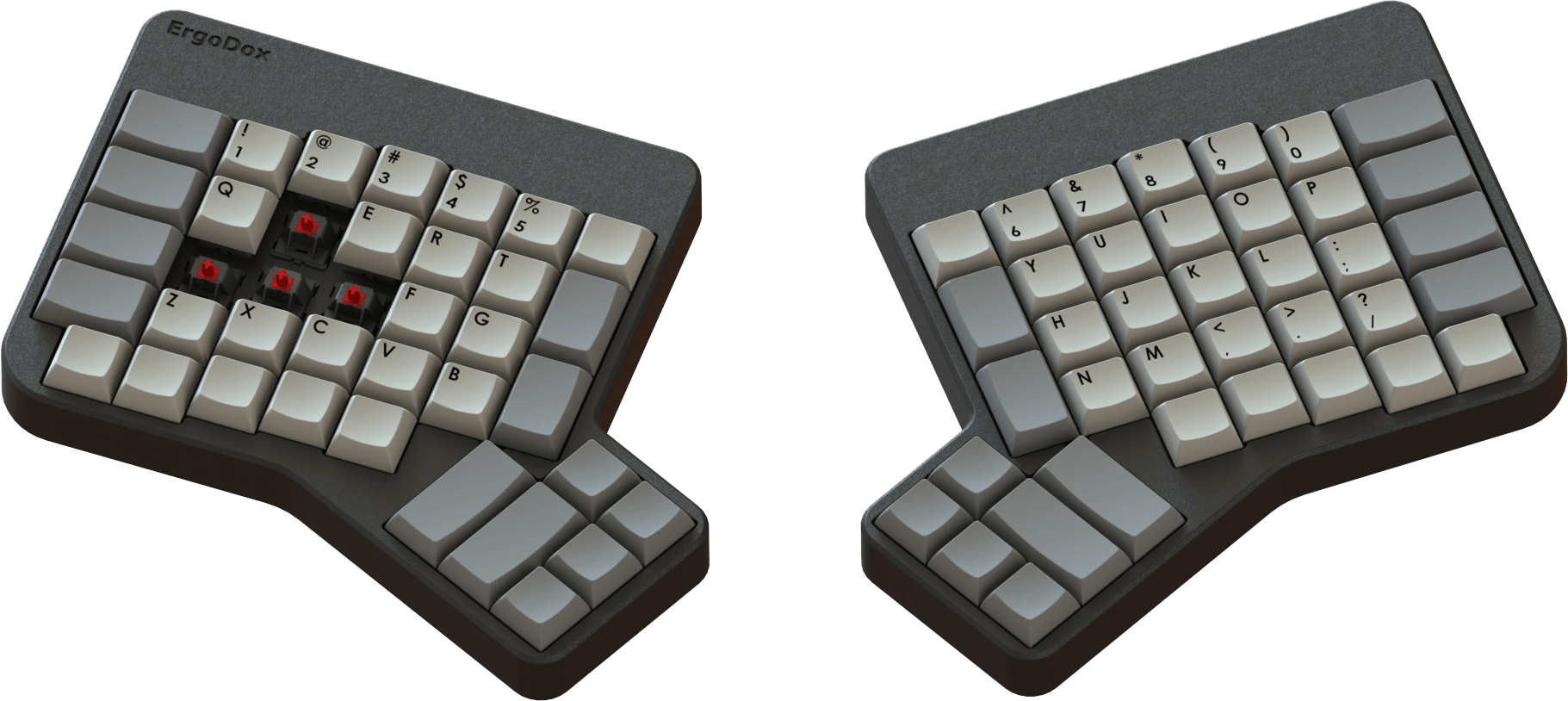 The evolution and commercialization of the ErgoDox keyboard off on a