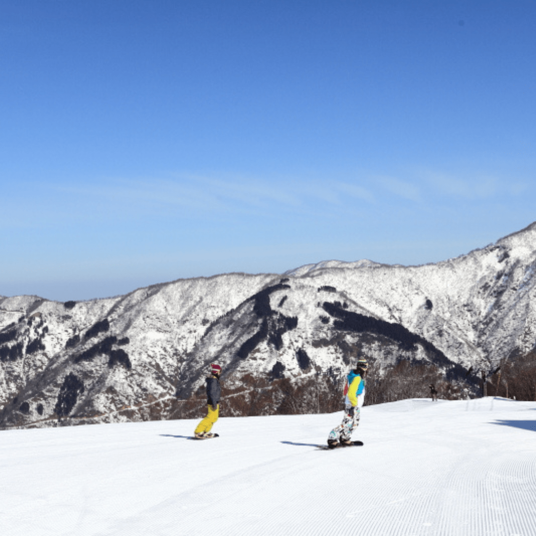 白山一里野温泉スキー場手ぶらで日帰りスキーツアー/Ichirino Onsen Ski Resort Easy and Handy day