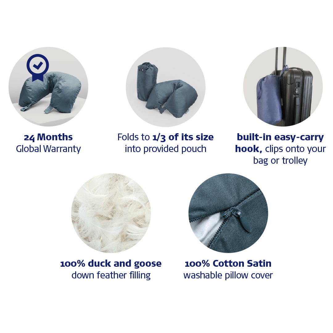 Dream Neck Pillow Travel Blue Travel Accessories