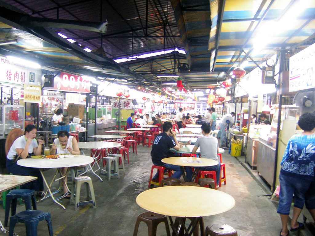 Popular Public Hawker Centres in Johor Bahru Malaysia