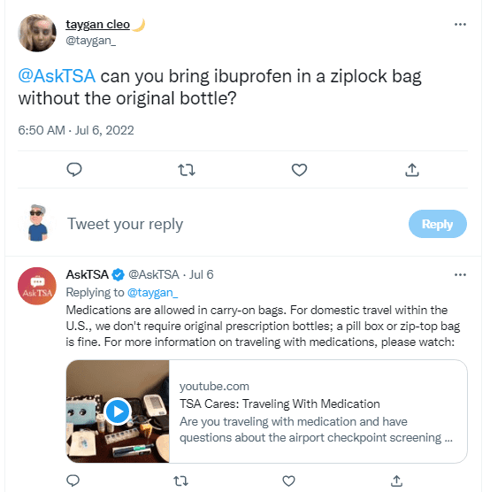 Can You Bring Ibuprofen on a Plane?