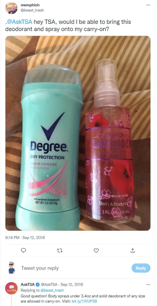 How Big of A Deodorant Can I Bring on A Plane in 2024