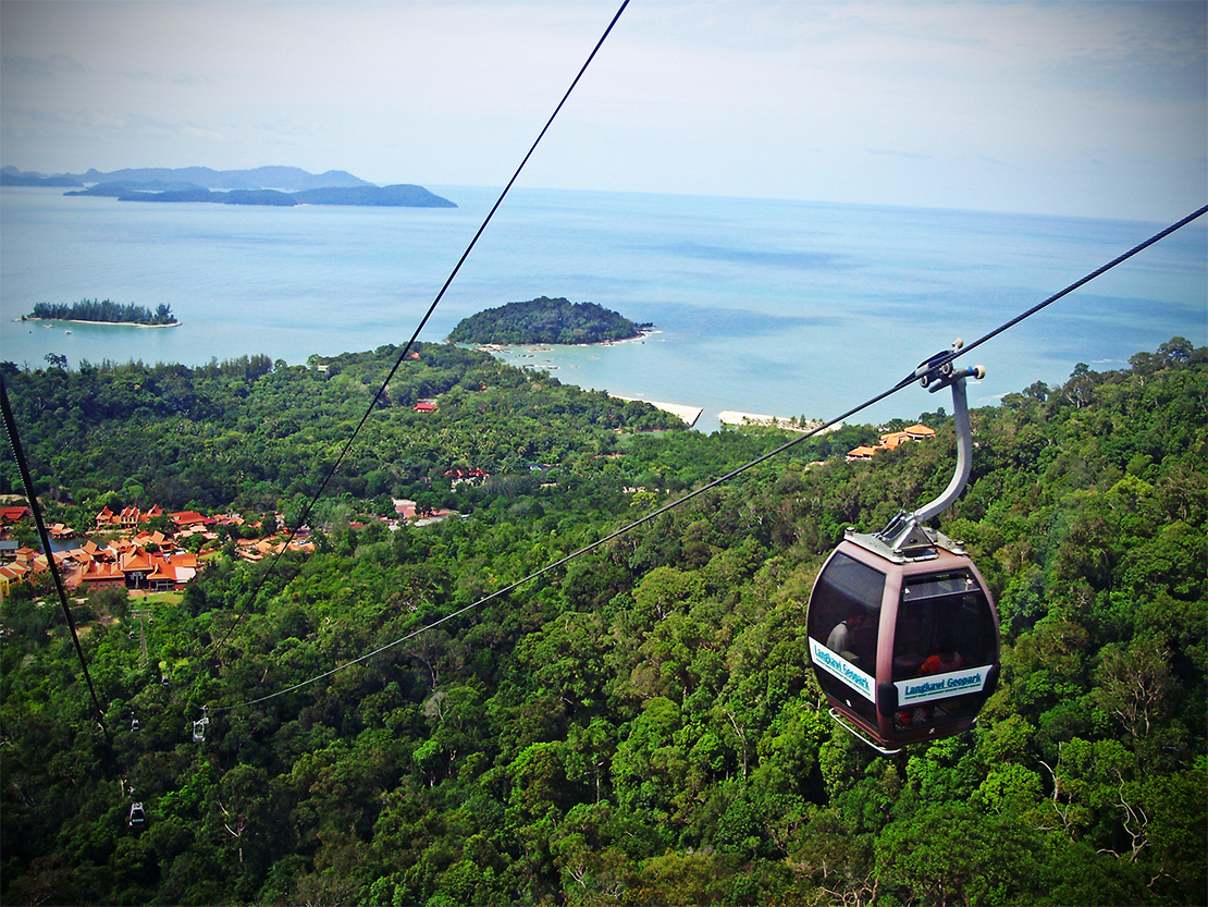 Langkawi Isle The Cable Car (Part 1) Perspective of Langkawi