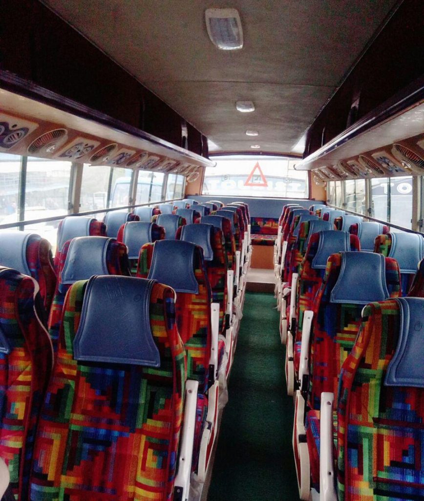 Deluxe Bus on Rent Bus Hire Rental in Delhi, Noida, Gurgaon