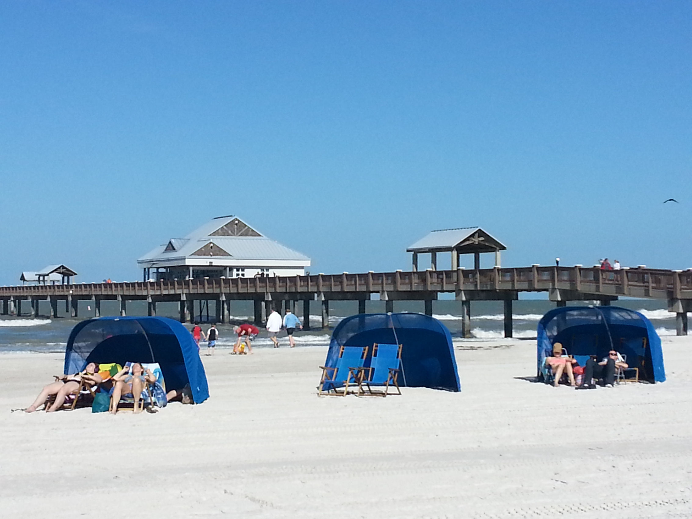 Clearwater Beach A Warm, Break from Winter Weather