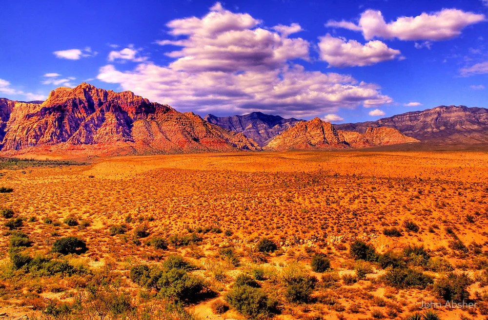 Rock Climbing in The Red Rock Canyon, Las Vegas