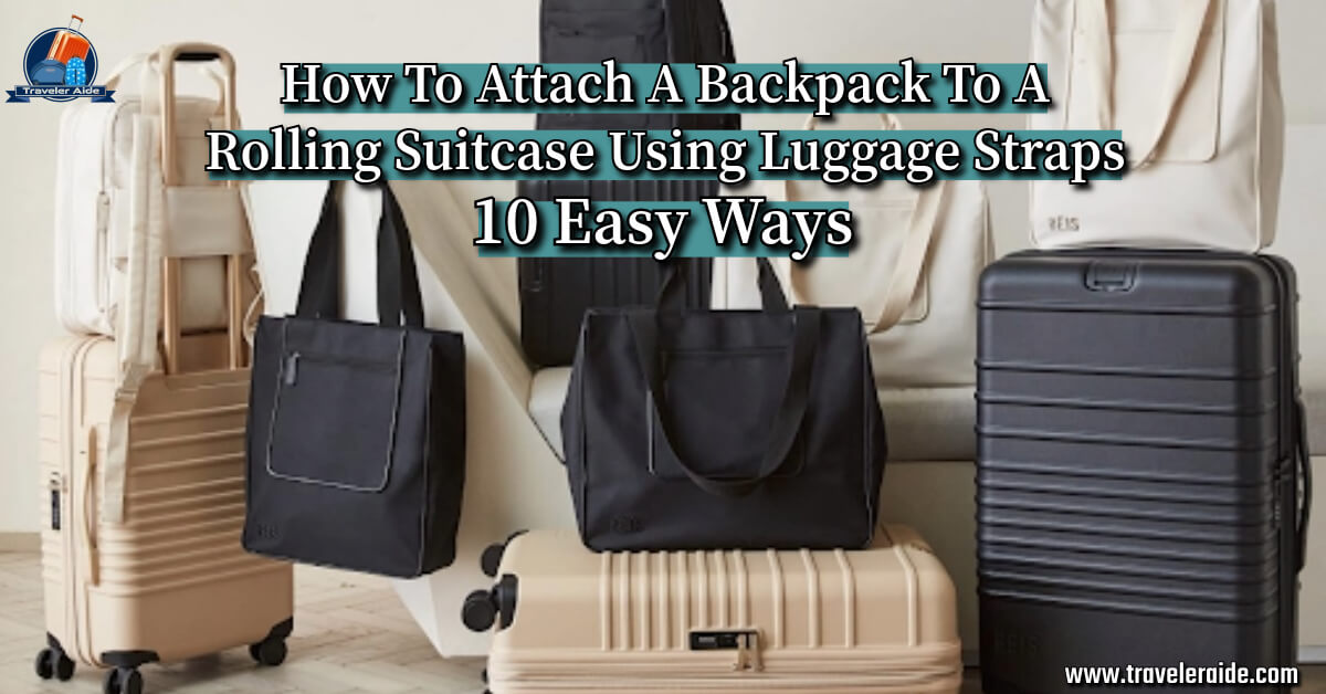 How To Attach A Backpack To A Rolling Suitcase 10 Method