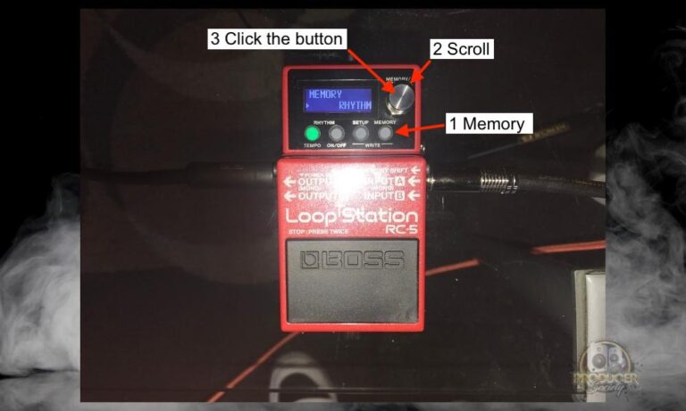 How to Use A BOSS RC-5 Loop Station [An Illustrated Guide] – Traveling