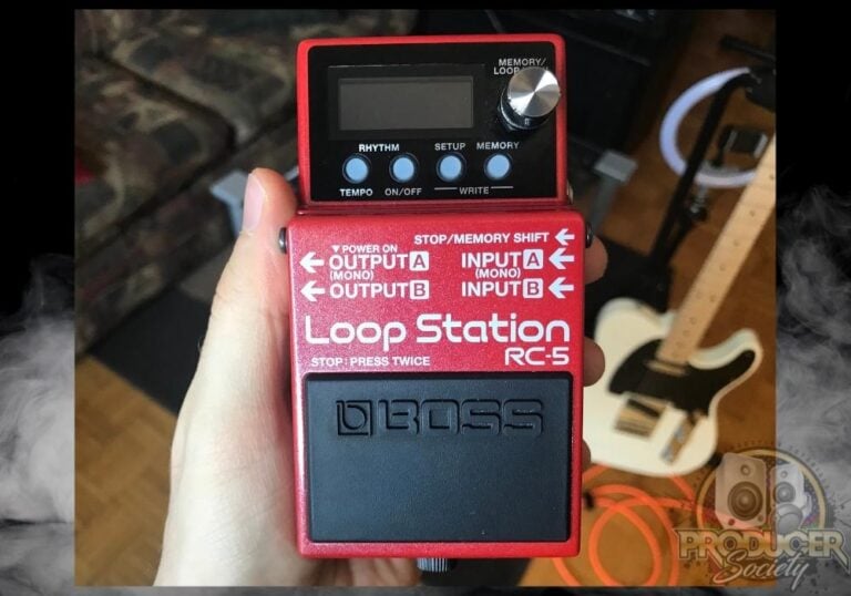 How to Use A BOSS RC-5 Loop Station [An Illustrated Guide] – Traveling