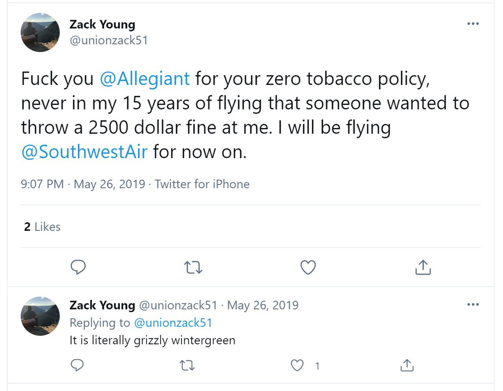 Can You Bring Chewing Tobacco And Dip On A Plane?