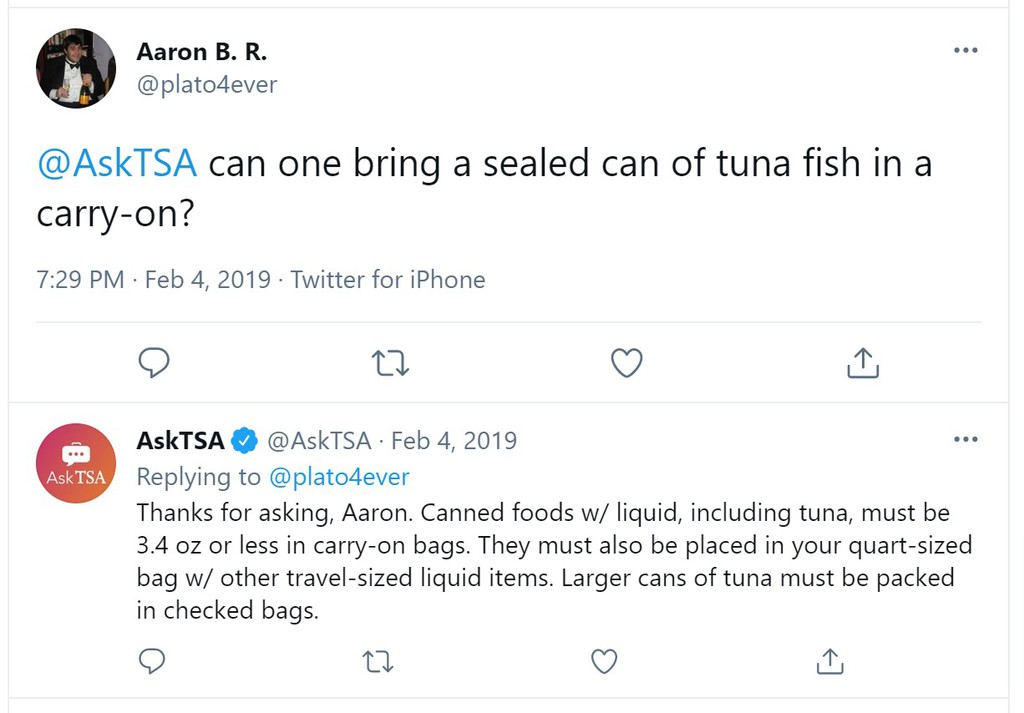 Can You Bring Canned Food On A Plane? (TSA Rules For Checked & Carry On