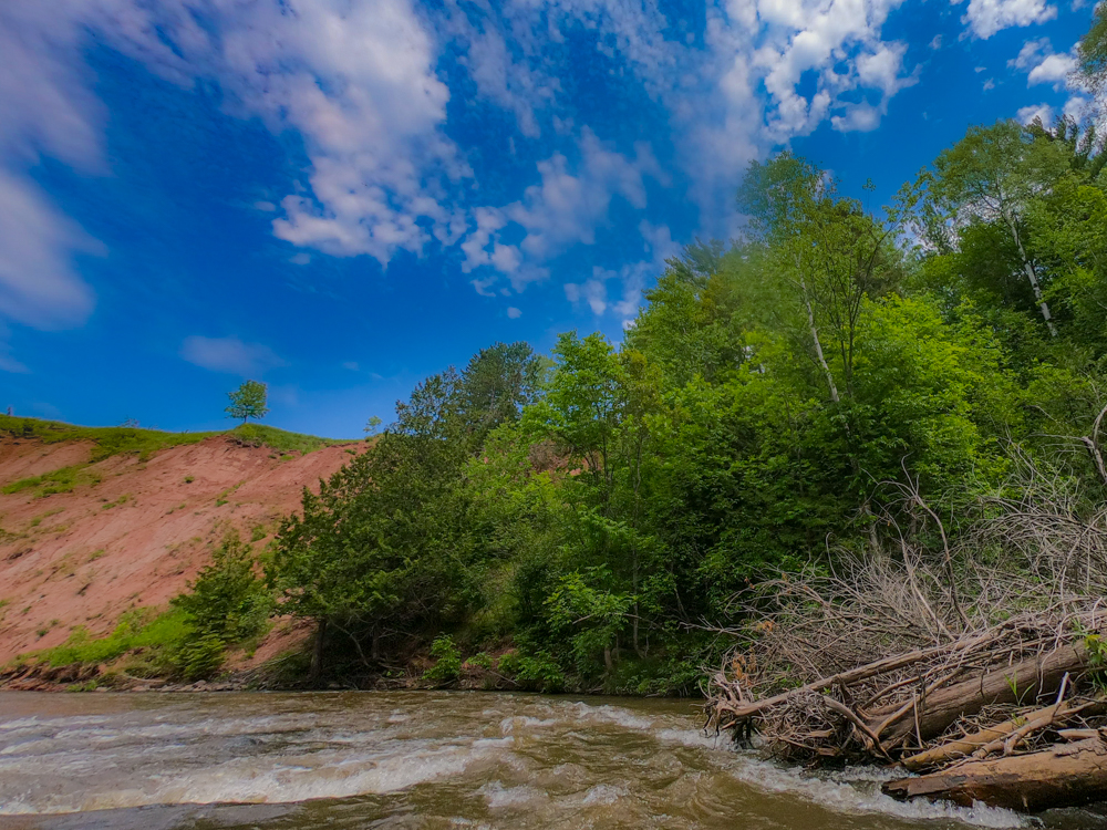 White River Wisconsin northern version canoe adventure