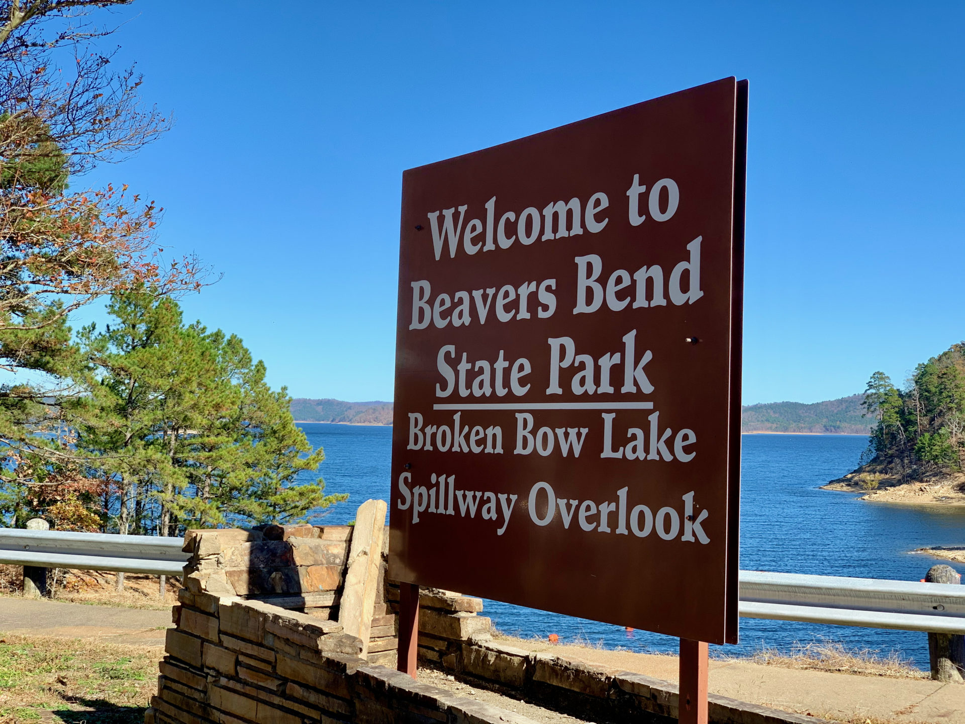 Broken Bow Lake Spillway Overlook Traveling with JC