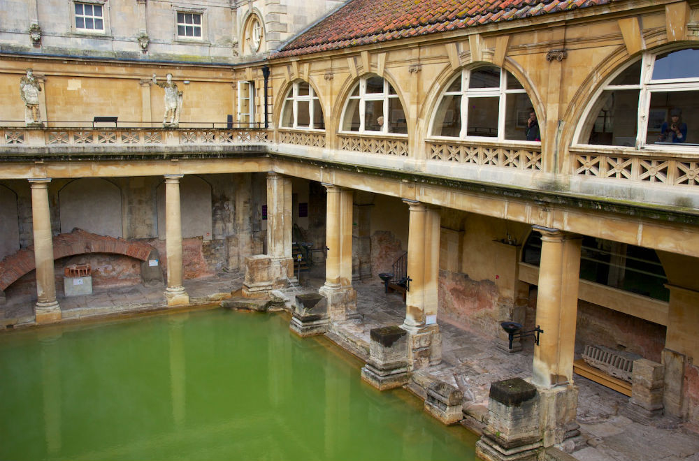 Bath, UK Enjoy the thermal baths, from Roman to modern times Travel