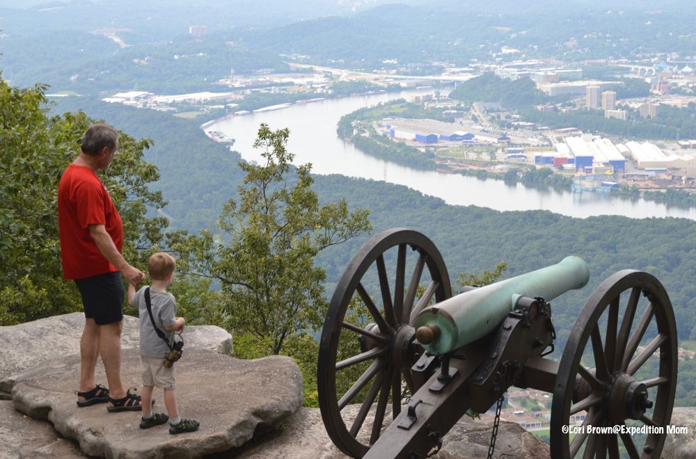 Spend an entire day Adventure and family fun on Lookout Mountain