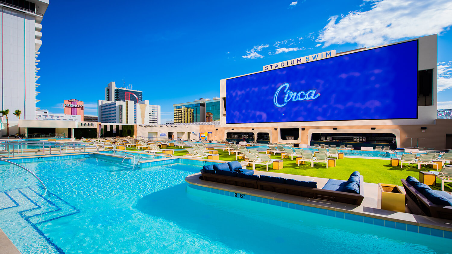 Circa Resort & Casino Stadium Swim World's Largest Sportsbook