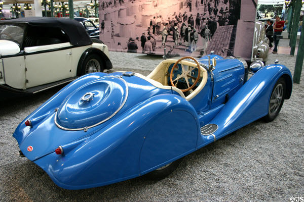 Bugatti twoseat sport type 35B, France; 210km/h in