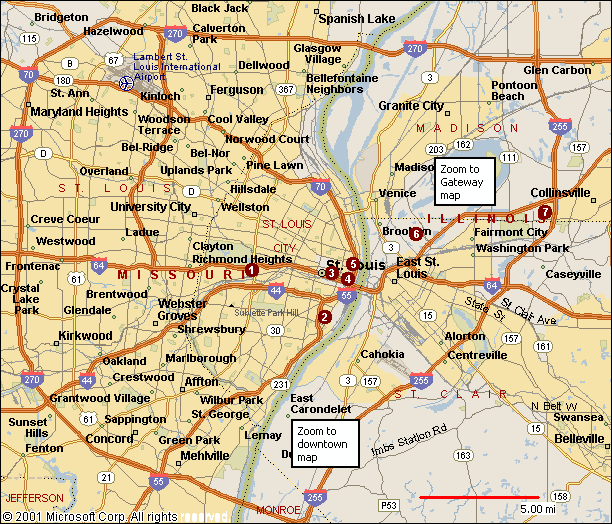 St. Louis Map