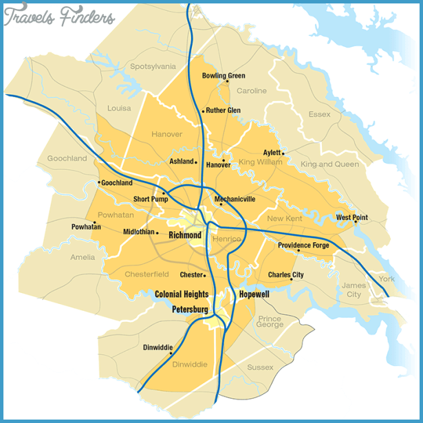 Virginia Beach Metro Map
